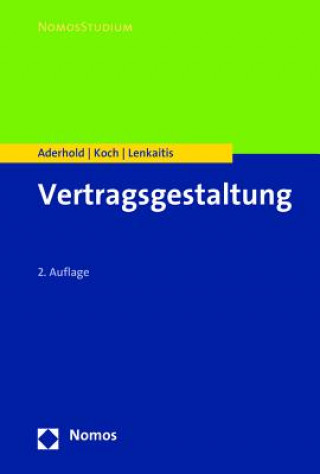 Buch Vertragsgestaltung Lutz Aderhold