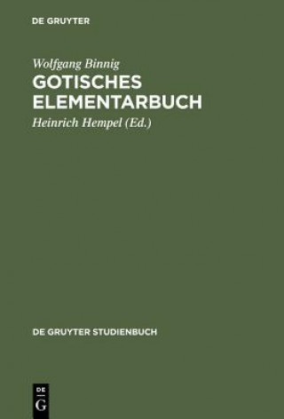 Könyv Gotisches Elementarbuch Wolfgang Binnig