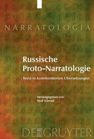 Kniha Russische Proto-Narratologie Wolf Schmid