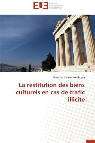 Kniha Restitution Des Biens Culturels En Cas de Trafic Illicite Vannieuwenhuyse-G