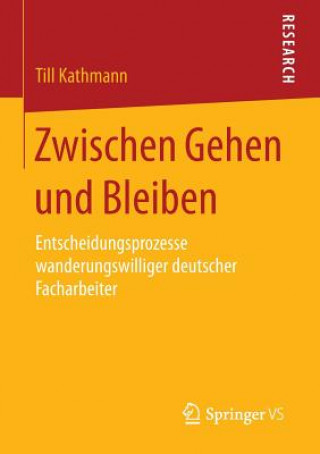 Libro Zwischen Gehen Und Bleiben Till Kathmann