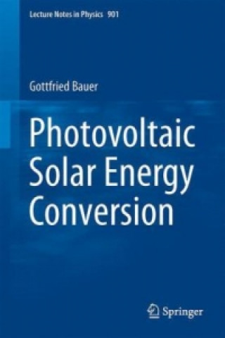 Carte Photovoltaic Solar Energy Conversion Gottfried Heinrich Bauer