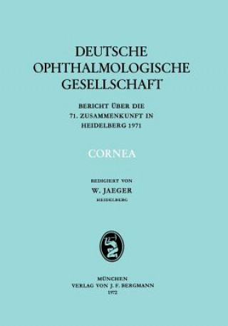 Könyv Cornea W. Jaeger