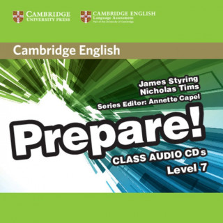 Audio Cambridge English Prepare! Level 7 Class Audio CDs (3) James Styring