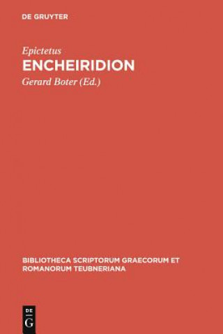 Carte Encheiridion Epictetus