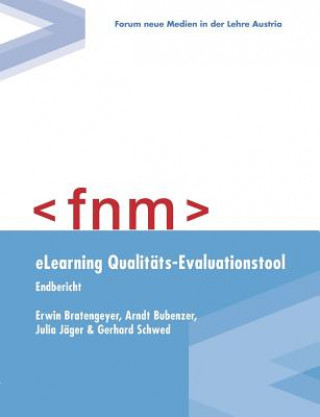 Kniha eLearning Qualitats-Evaluationstool Erwin Bratengeyer