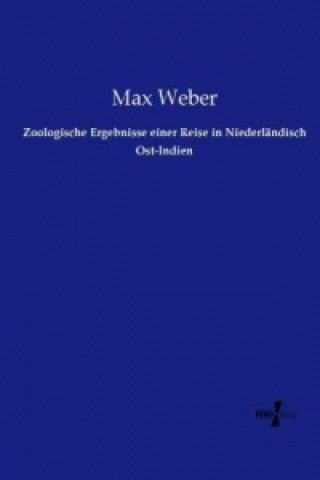 Carte Zoologische Ergebnisse einer Reise in Niederländisch Ost-Indien Max Weber