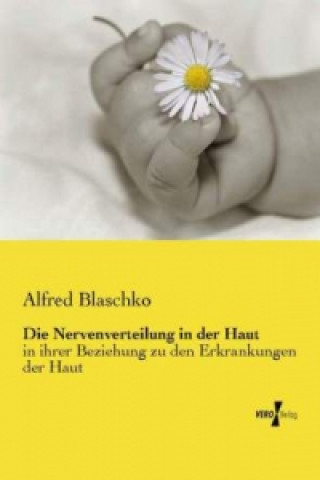 Kniha Nervenverteilung in der Haut Alfred Blaschko