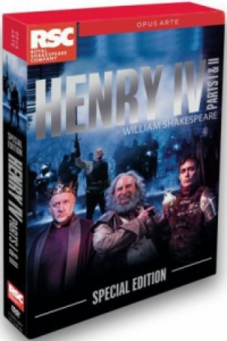 Video Henry IV. Pt.1+2, 4 DVDs (Special Edition, englisches OmU) Britton/Sher/Hassel/Doran