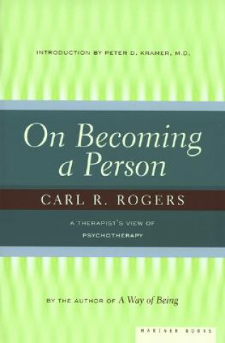 Kniha On Becoming a Person Carl Rogers