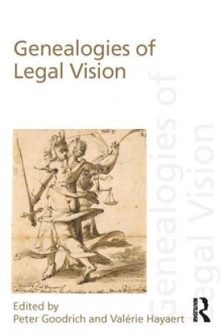 Kniha Genealogies of Legal Vision Peter Goodrich