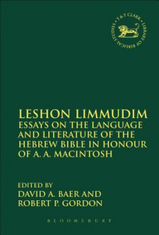 Βιβλίο Leshon Limmudim David A Baer