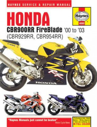 Kniha Honda CBR900RR Fireblade Haynes Publishing
