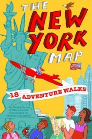 Materiale tipărite Adventure Walks New York Map Becky Jones