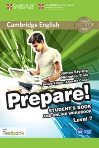 Книга Cambridge English Prepare! Level 7 Student's Book and Online Workbook with Testbank James Styring