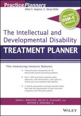 Knjiga Intellectual and Developmental Disability Treatment Planner, with DSM 5 Updates Arthur E Jongsma