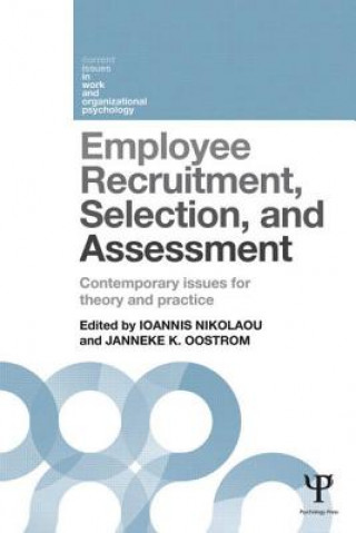 Książka Employee Recruitment, Selection, and Assessment Ioannis Nikolaou