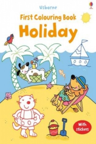 Książka First Colouring Book Holiday Jessica Greenwell