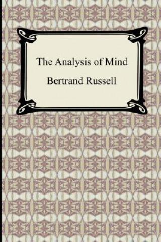 Kniha Analysis of Mind Bertrand Russell
