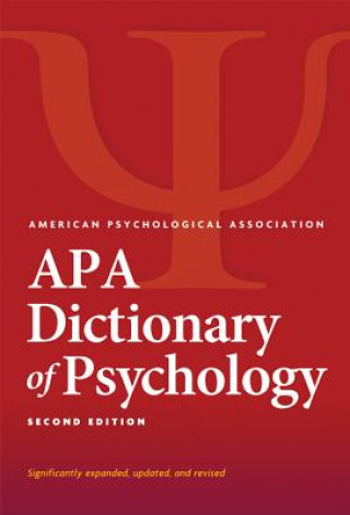 Kniha APA Dictionary of Psychology American Psychological Association