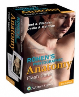 Tlačovina Rohen's Photographic Anatomy Flash Cards Joel A Vilensky