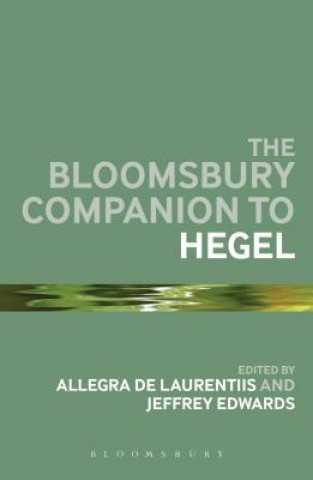 Libro Bloomsbury Companion to Hegel Allegra De Laurentiis