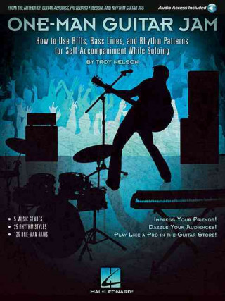 Knjiga One-Man Guitar Jam Troy Nelson