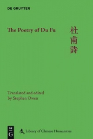 Kniha The Poetry of Du Fu, 6 Teile Stephen Owen