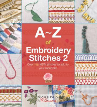 Könyv A-Z of Embroidery Stitches 2 Country Bumpkin