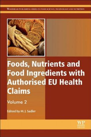 Könyv Foods, Nutrients and Food Ingredients with Authorised EU Health Claims Michele Sadler