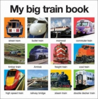 Könyv My Big Train Book Roger Priddy