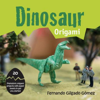 Kniha Dinosaur Origami Fernando Gilgado Gomez
