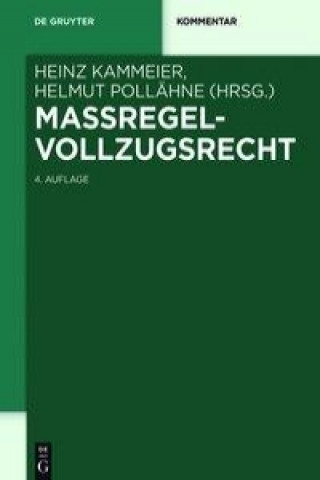 Kniha Massregelvollzugsrecht Heinz Kammeier