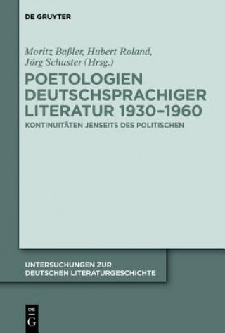 Carte Poetologien deutschsprachiger Literatur 1930-1960 Moritz Baßler