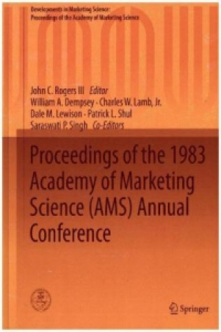 Könyv Proceedings of the 1983 Academy of Marketing Science (AMS) Annual Conference John C. Rogers