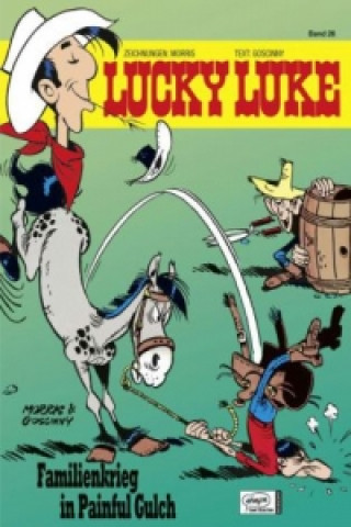 Carte Lucky Luke - Familienkrieg in Painful Gulch Morris