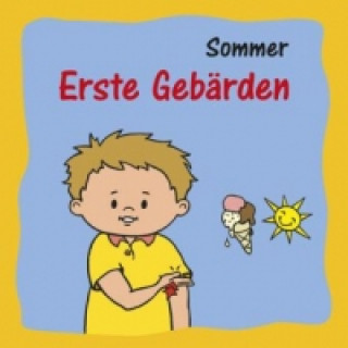 Kniha Erste Gebärden - Sommer Marina Ribeaud