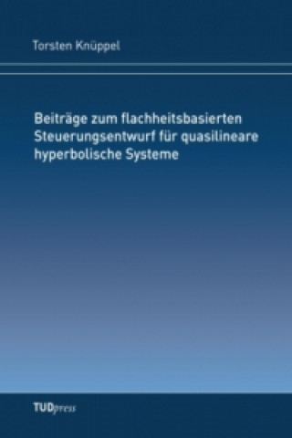 Kniha Beiträge zum flachheitsbasierten Steuerungsentwurf für quasilineare hyperbolische Systeme Torsten Knüppel