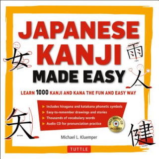 Kniha Japanese Kanji Made Easy Michael L Kluemper