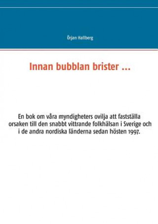 Book Innan bubblan brister ... Orjan Hallberg