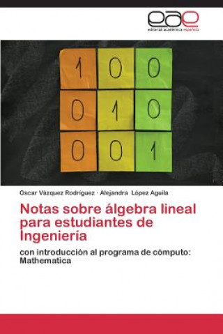 Kniha Notas sobre algebra lineal para estudiantes de Ingenieria Vazquez Rodriguez Oscar