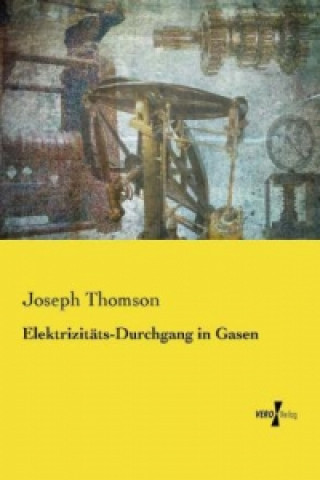 Βιβλίο Elektrizitäts-Durchgang in Gasen Joseph Thomson