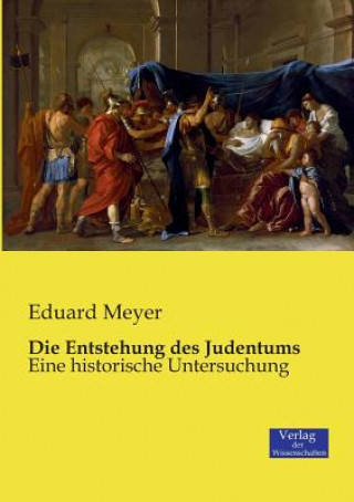 Knjiga Entstehung des Judentums Eduard Meyer