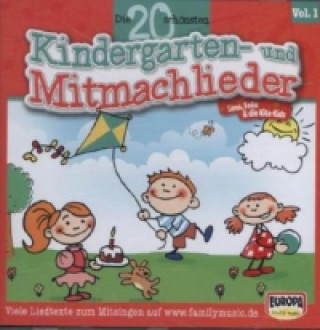 Audio Die 20 schönsten Kindergarten- und Mitmachlieder, 1 Audio-CD. Vol.1 Felix & die Kita-Kids Lena