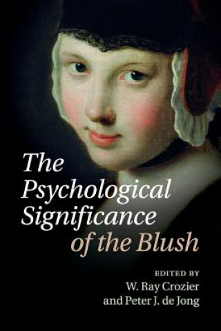 Knjiga Psychological Significance of the Blush W. Ray Crozier