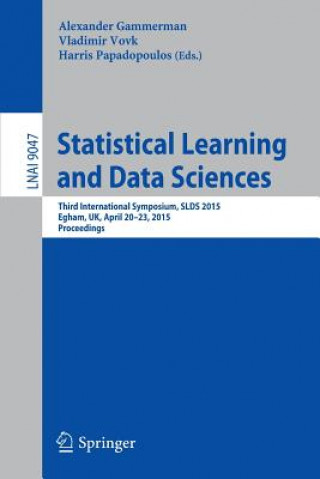 Книга Statistical Learning and Data Sciences Alexander Gammerman
