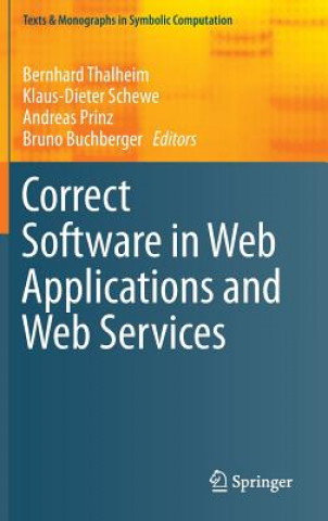 Kniha Correct Software in Web Applications and Web Services Bernhard Thalheim