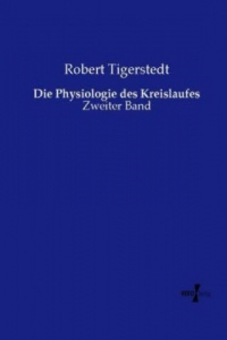 Książka Die Physiologie des Kreislaufes Robert Tigerstedt