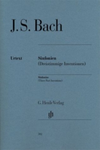 Könyv Bach, Johann Sebastian - Sinfonien (Dreistimmige Inventionen) Johann Sebastian Bach