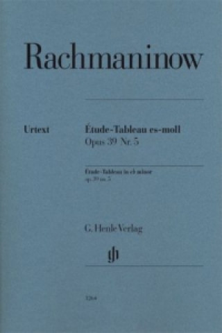 Kniha Rachmaninow, Sergej - Étude-Tableau es-moll op. 39 Nr. 5 Sergej Rachmaninow